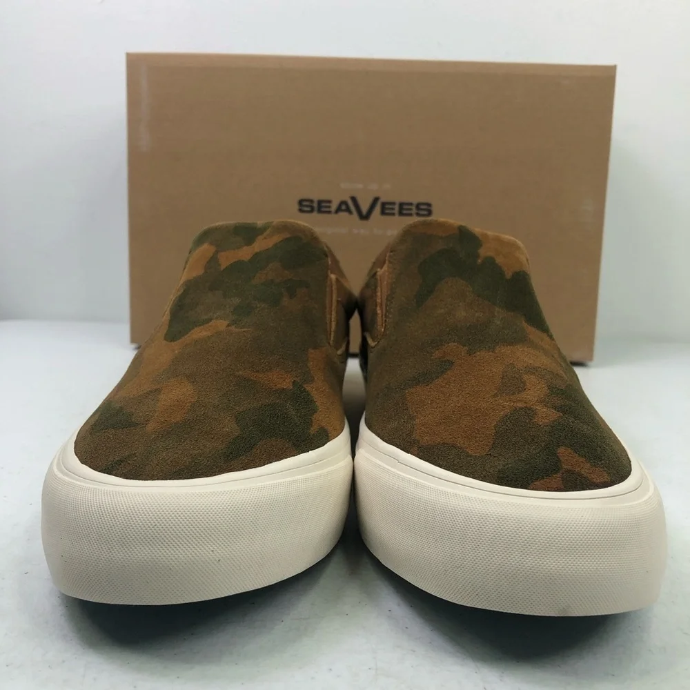 SEAVEES Hawthorne Desert Camo Slip On Sneakers
